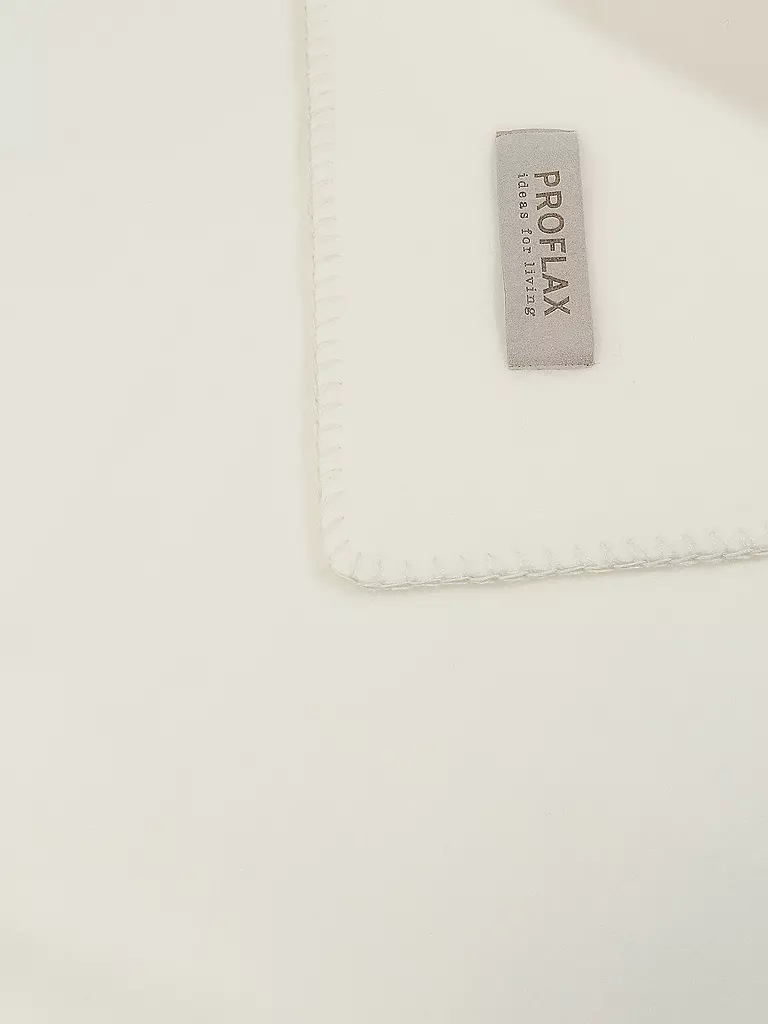 PROFLAX | Manta para el hogar - Plaid PROFLAX FLEECE 160x200cm Secret Ecru | Crema