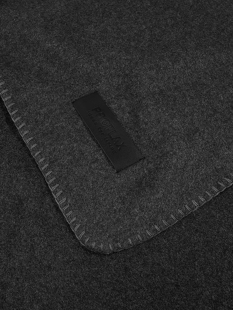 PROFLAX | Manta para el hogar - Plaid PROFLAX FLEECE 160x200cm Secret Grafit | Gris