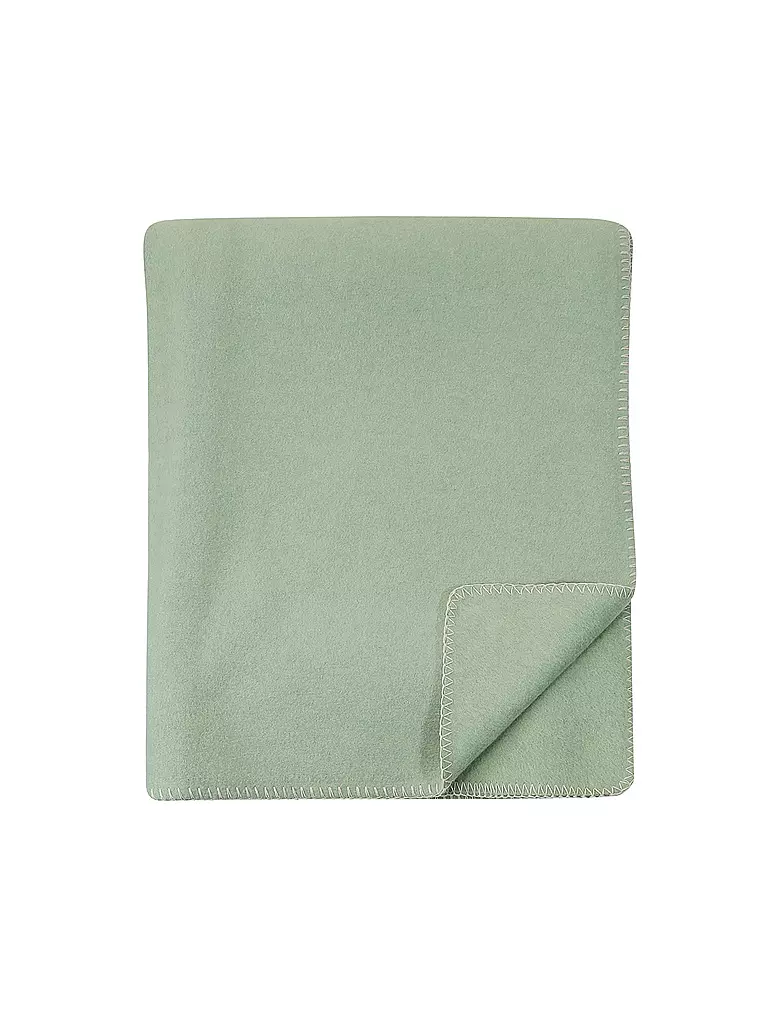 PROFLAX | Manta para el hogar - Plaid PROFLAX FLEECE 160x200cm Secret Salbei | Verde claro