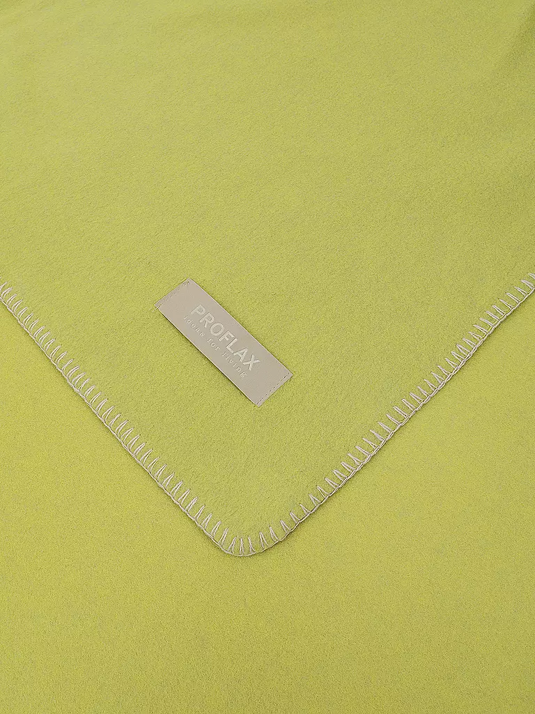 PROFLAX | Manta para el hogar 160x200cm SECRET Citrus | Verde claro
