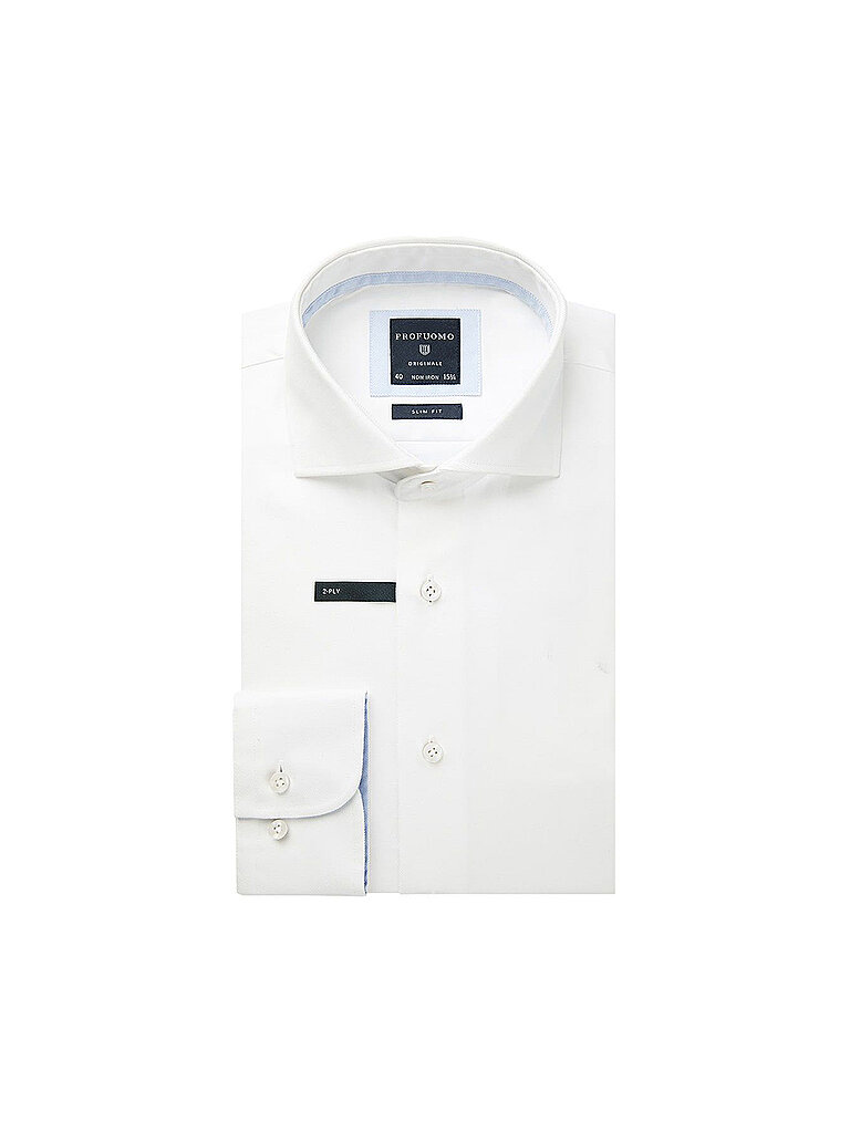 PROFUOMO Camisa de negocios blanco