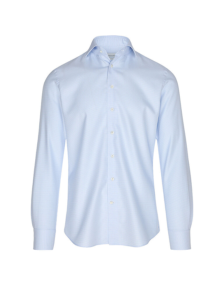 PROFUOMO Camisa Slim Fit azul