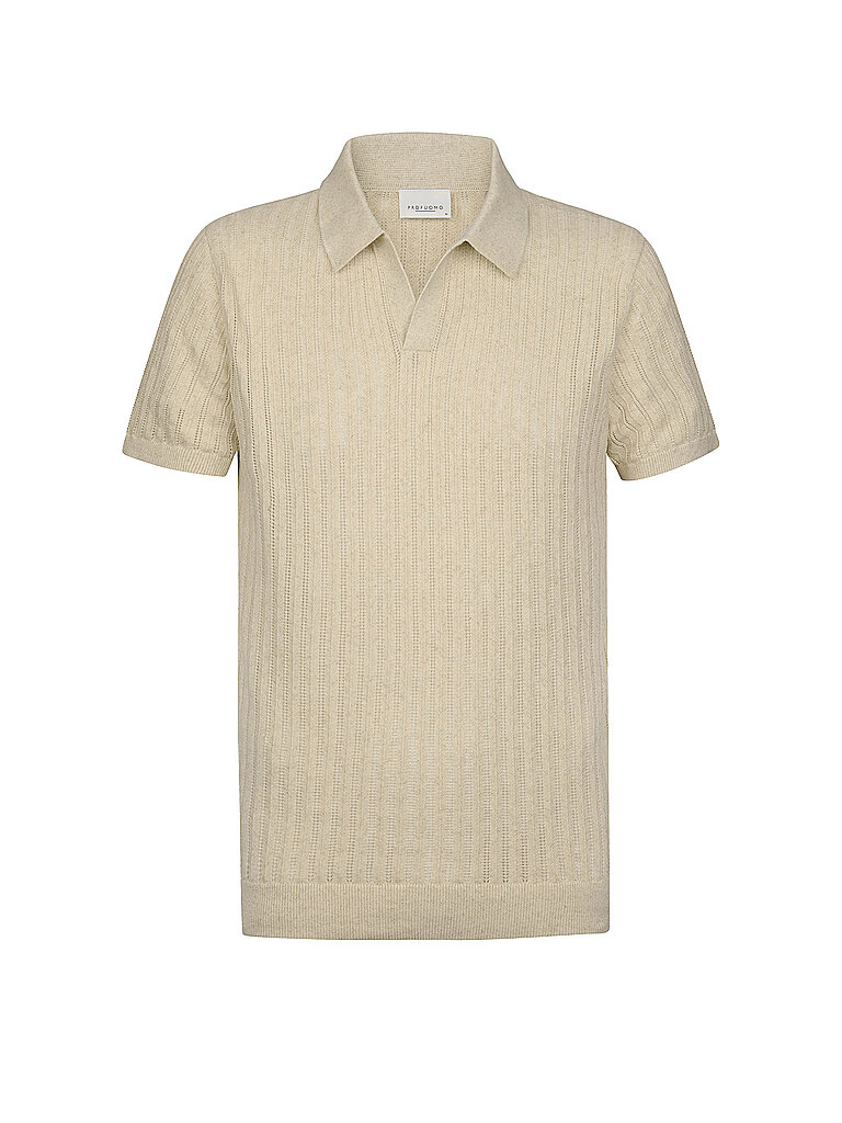 PROFUOMO Poloshirt crema