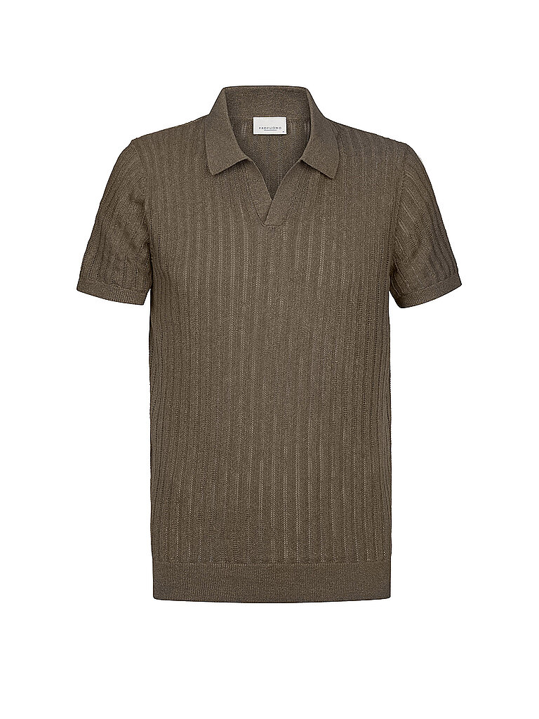 PROFUOMO Poloshirt marrón