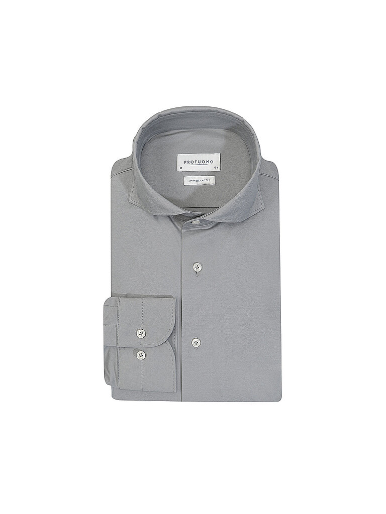 PROFUOMO Camisa Japanese Knitted oliva