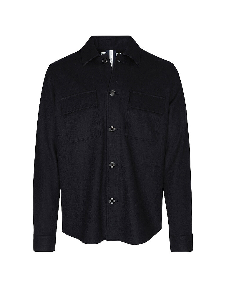 Profuomo Overshirt azul oscuro