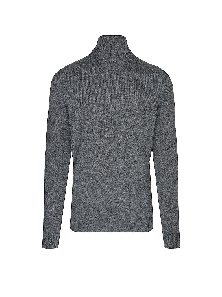 Profuomo Jersey de cuello alto gris