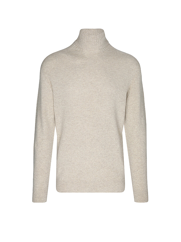 Profuomo Jersey de cuello alto beige