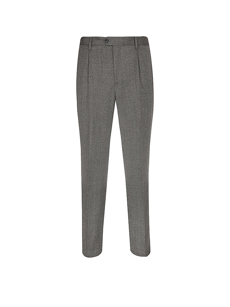 Profuomo Pantalón de lana marrón