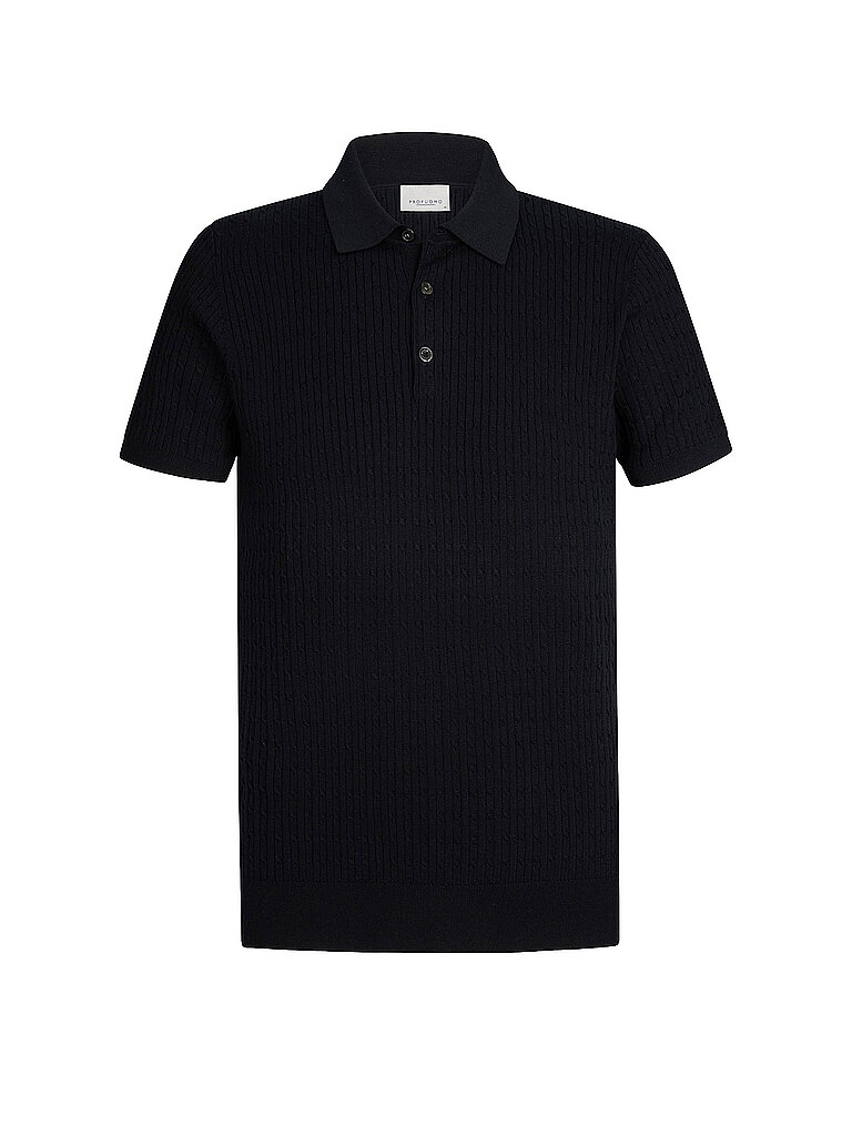 PROFUOMO Poloshirt azul oscuro