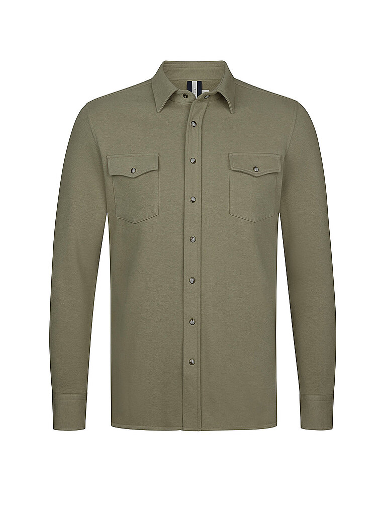 PROFUOMO Sobrecamisa verde
