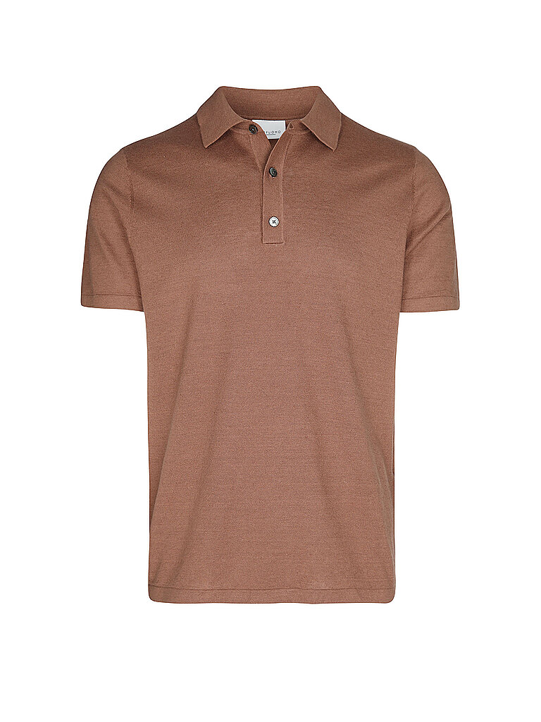 Profuomo Polo marrón claro XXL