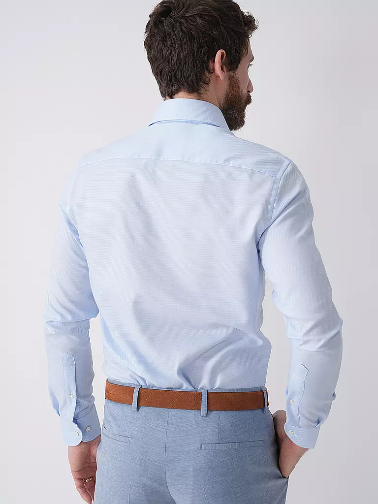 PROFUOMO | Businesshemd Slim Fit | Azul claro