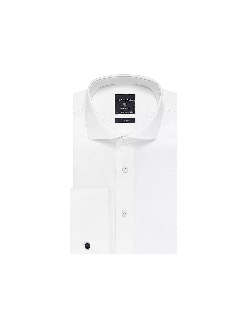 PROFUOMO | Camisa de negocios | Blanco