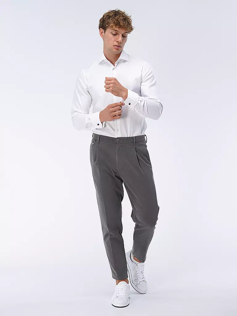 PROFUOMO | Camisa de negocios | Blanco