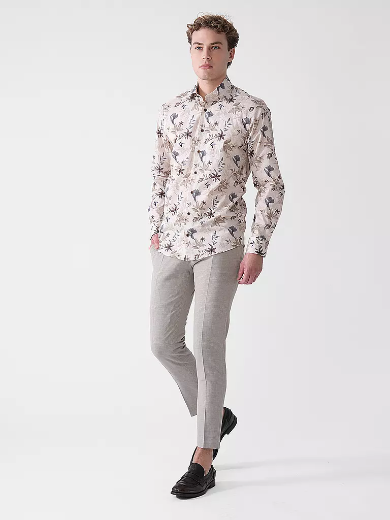 PROFUOMO | Camisa de vestir Slim Fit | Beige