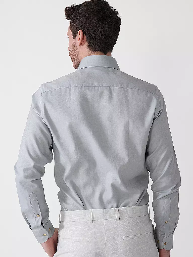 PROFUOMO | Camisa de vestir Slim Fit | Oliva