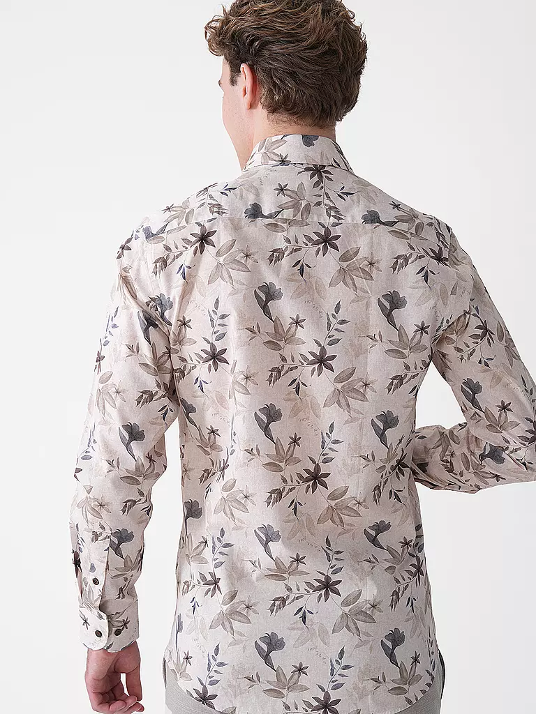 PROFUOMO | Camisa de vestir Slim Fit | Beige
