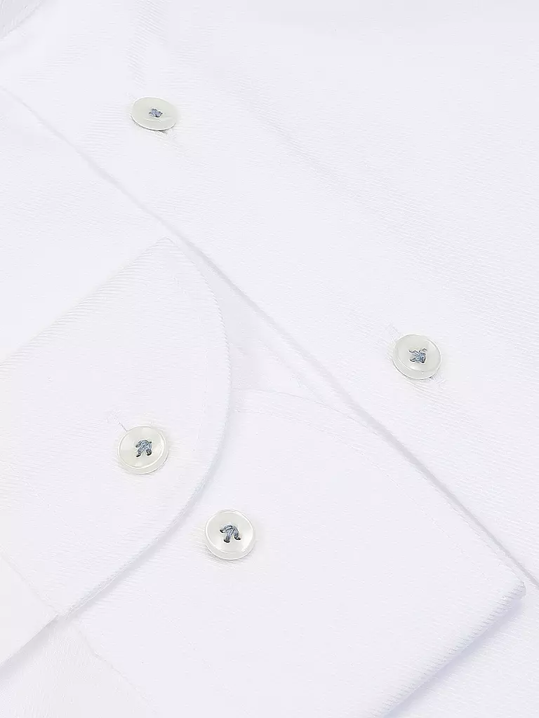 PROFUOMO | Camisa de vestir Slim Fit | Blanco