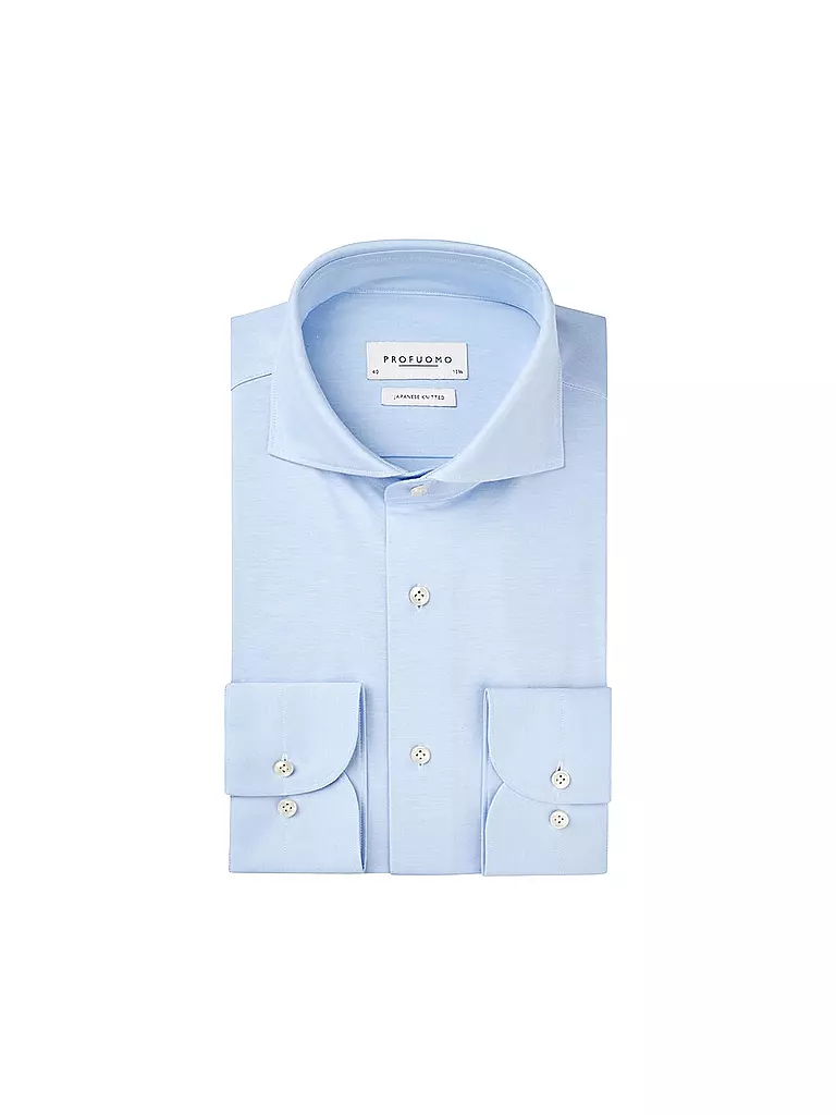 PROFUOMO | Camisa Japanese Knit | Azul claro