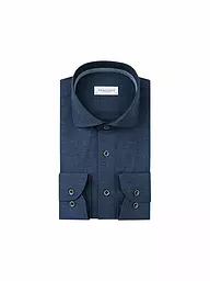 PROFUOMO | Hemd Slim Fit  | Azul oscuro