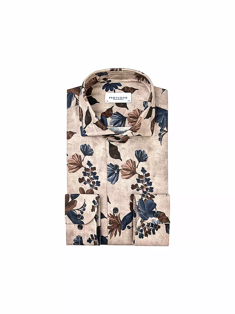 PROFUOMO | Camisa Slim Fit | Beige