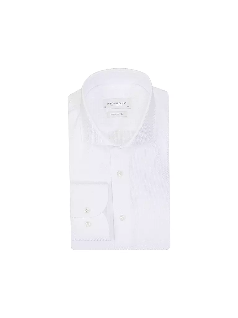 PROFUOMO | Camisa Slim Fit | Blanco