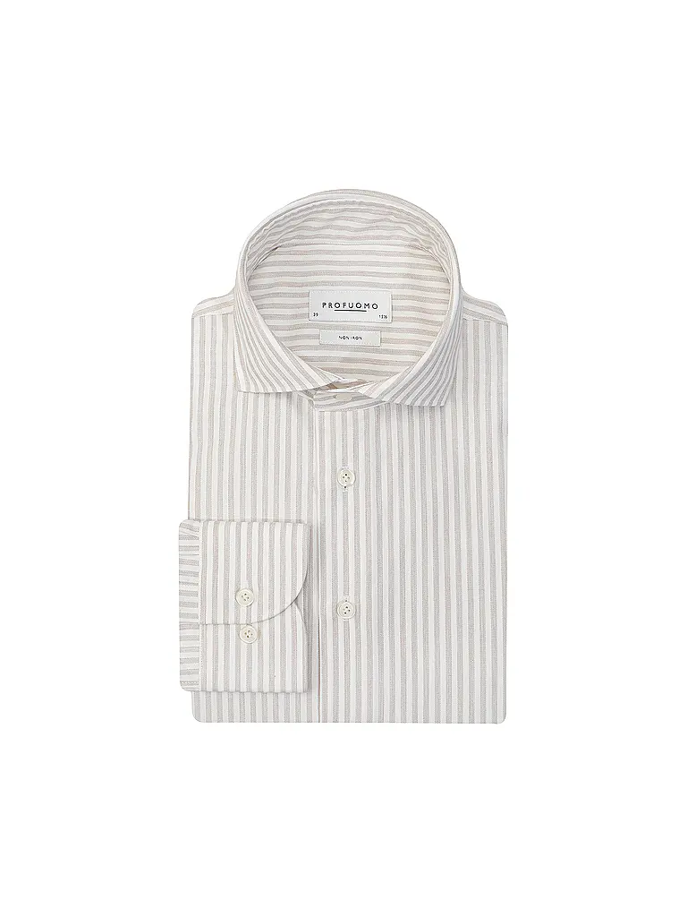PROFUOMO | Camisa Slim Fit | Beige