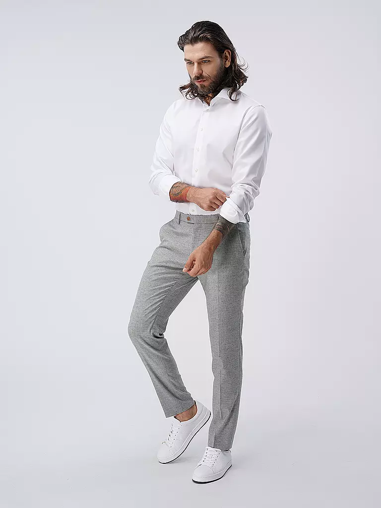 PROFUOMO | Camisa Slim Fit | Blanco