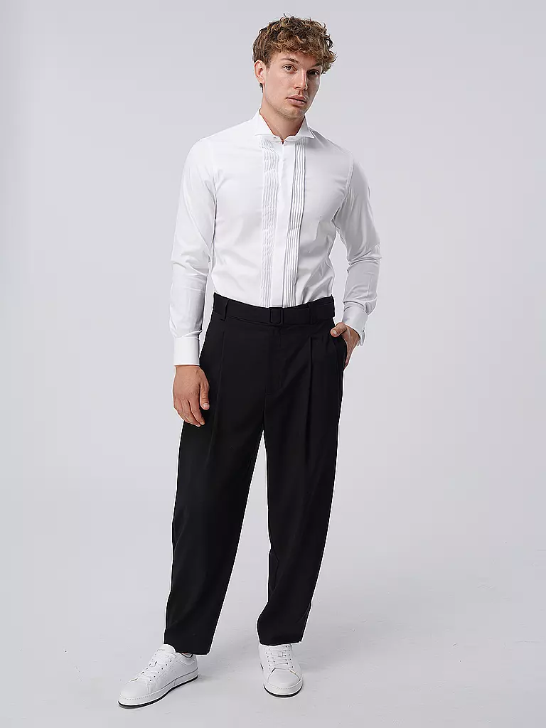 PROFUOMO | Camisa Slim Fit | Blanco