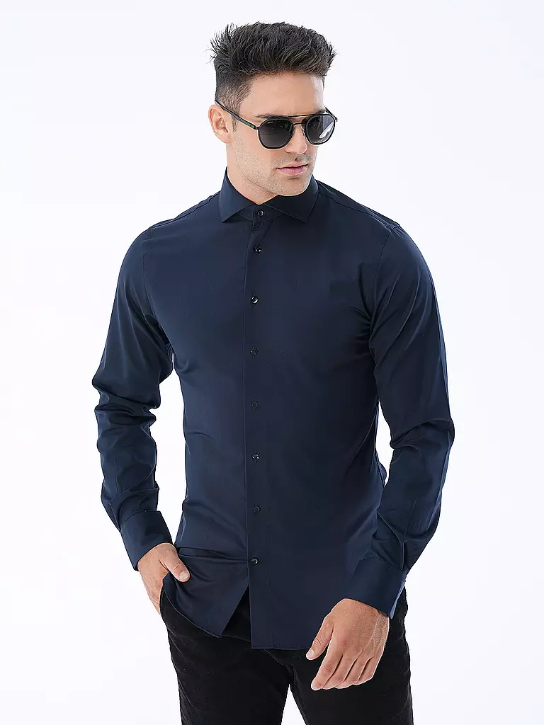 PROFUOMO | Camisa Slim Fit | Azul