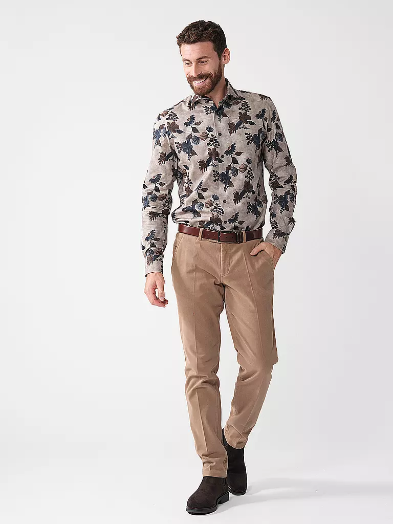 PROFUOMO | Camisa Slim Fit | Beige