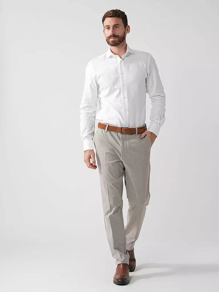 PROFUOMO | Camisa Slim Fit | Blanco