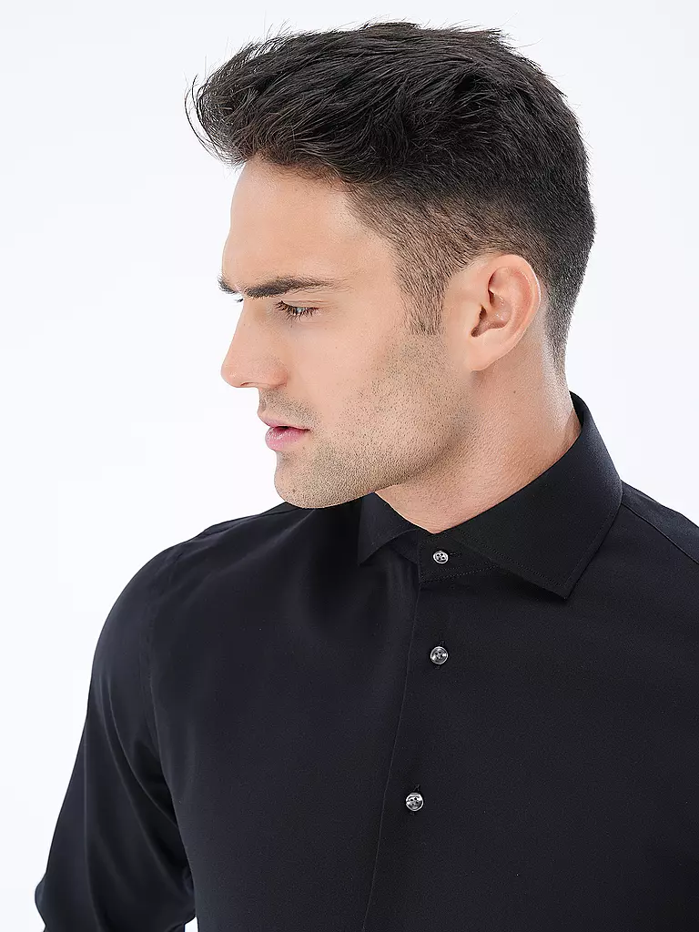 PROFUOMO | Camisa Slim Fit | Negro