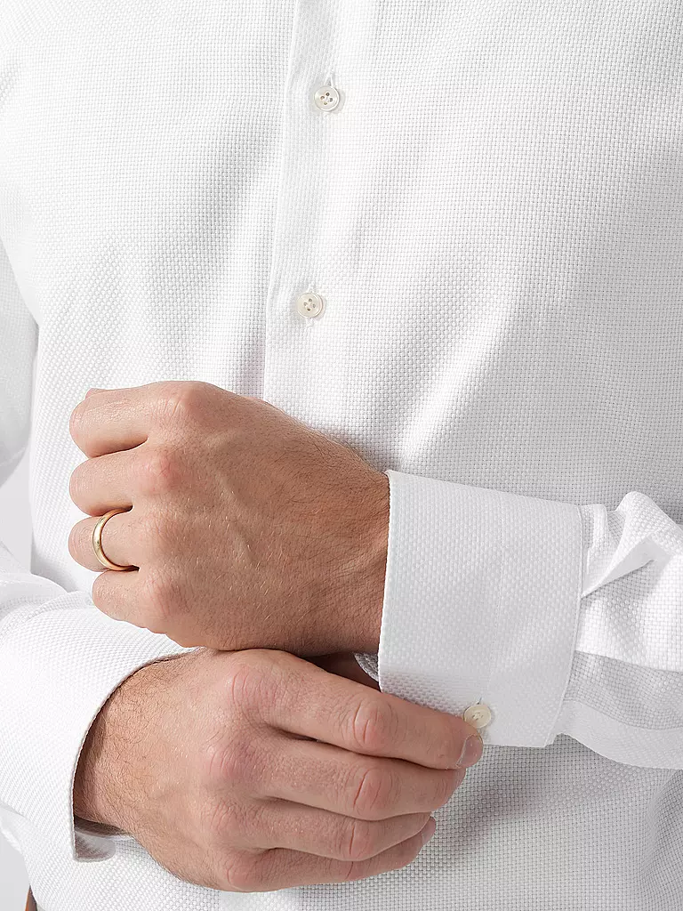 PROFUOMO | Camisa Slim Fit | Blanco