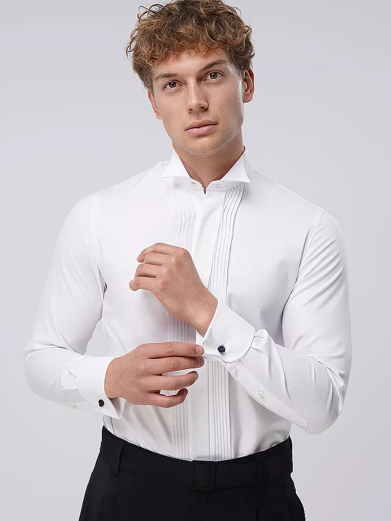 PROFUOMO | Camisa Slim Fit | Blanco