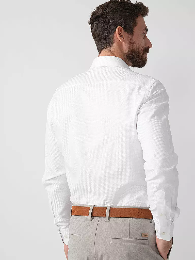 PROFUOMO | Camisa Slim Fit | Blanco