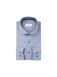 PROFUOMO | Hemd Slim Fit  | Azul