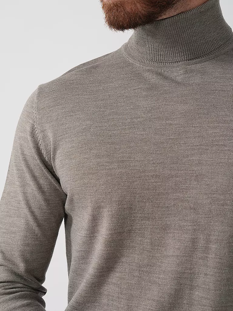 PROFUOMO | Jersey de cuello alto | Beige