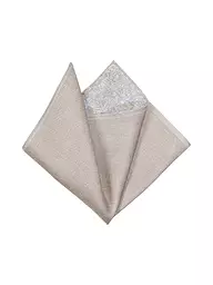 PROFUOMO | Pañuelo de bolsillo de seda | Beige