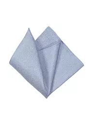 PROFUOMO | Pañuelo de bolsillo de seda | Azul