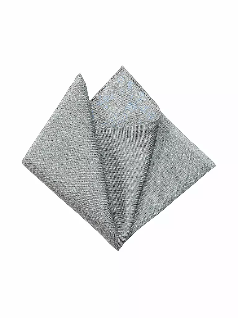 PROFUOMO | Pañuelo de bolsillo de seda | Verde