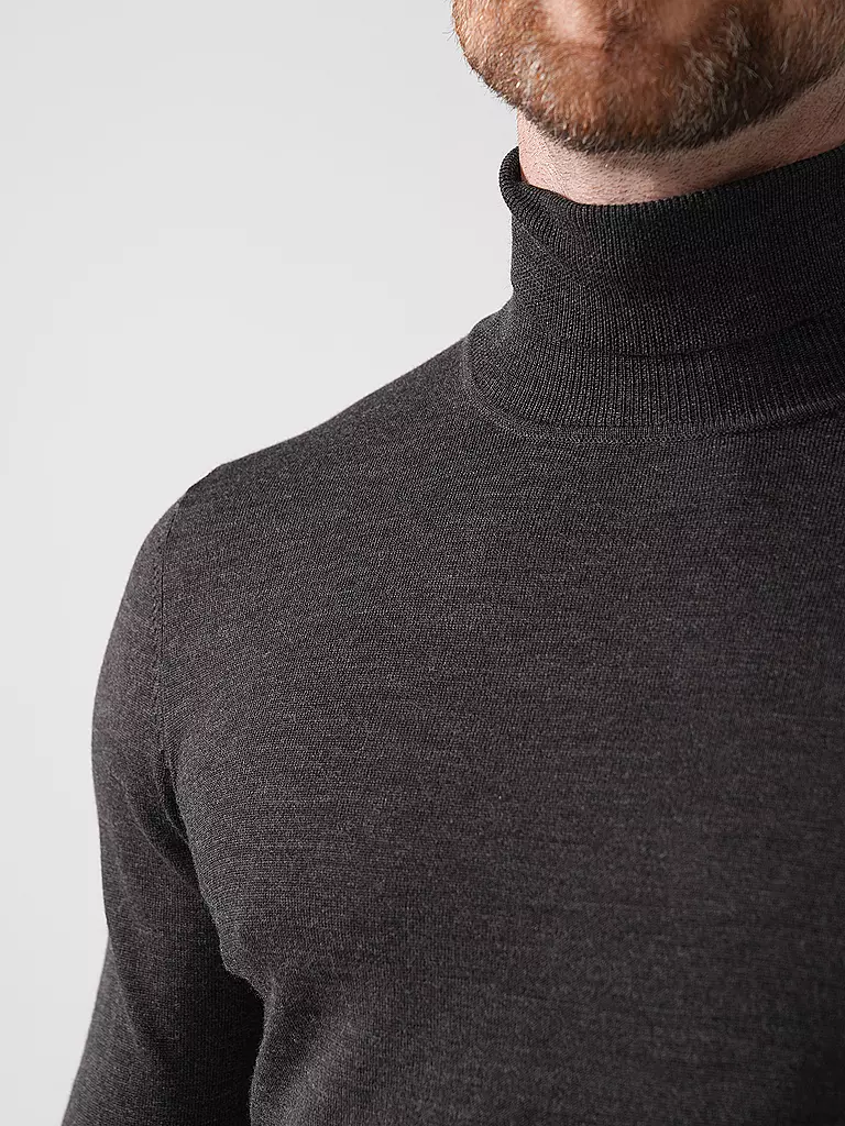 PROFUOMO | Rollkragenpullover  | Marrón