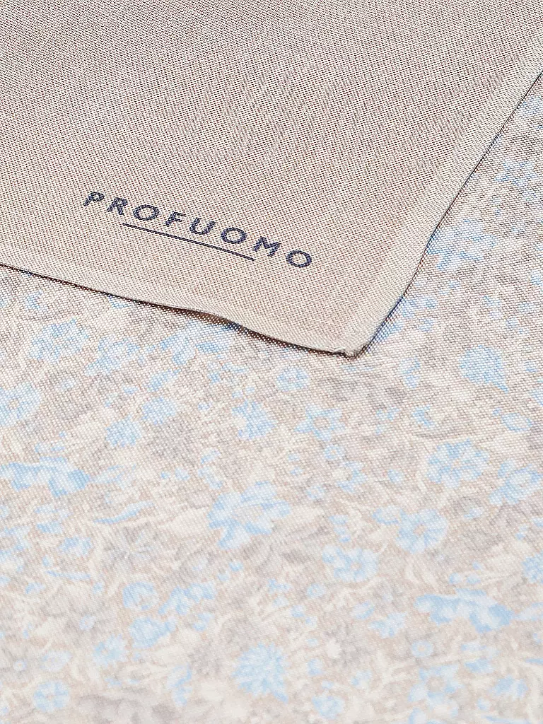 PROFUOMO | Seiden Stecktuch | Beige