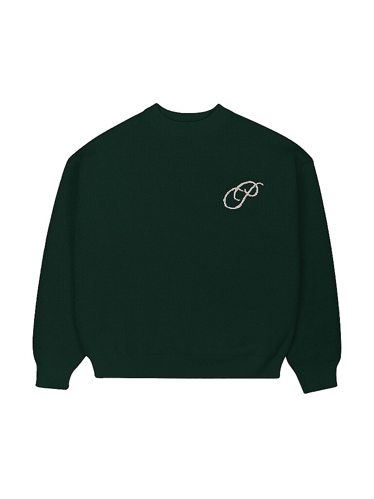 PROHIBITED Pullover INITIAL verde oscuro