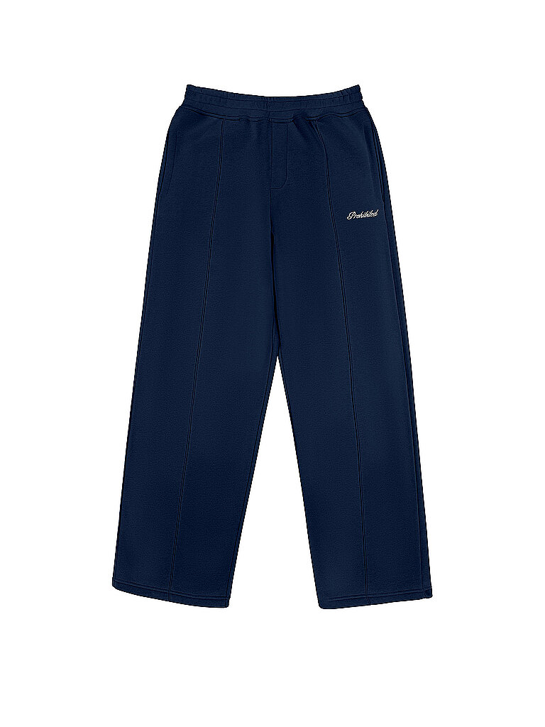 PROHIBITED Pantalones de chándal azul oscuro