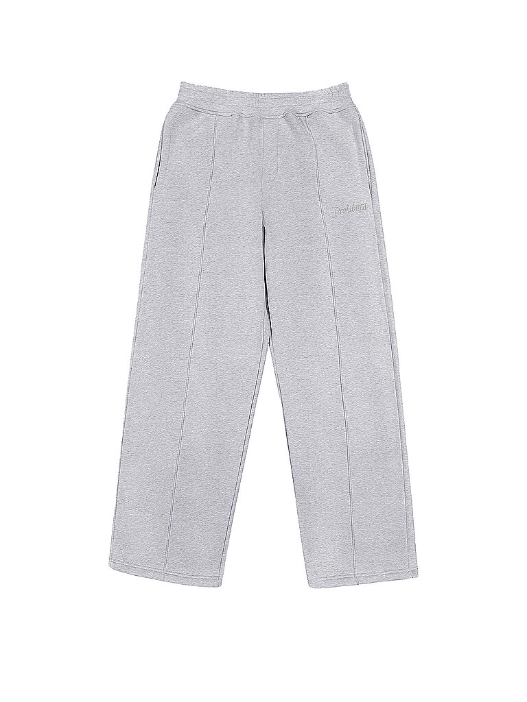 PROHIBITED Pantalones de chándal gris claro