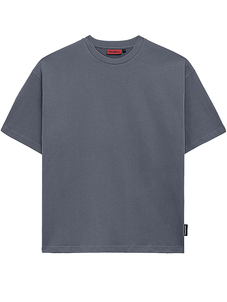Camiseta de corte oversized gris S