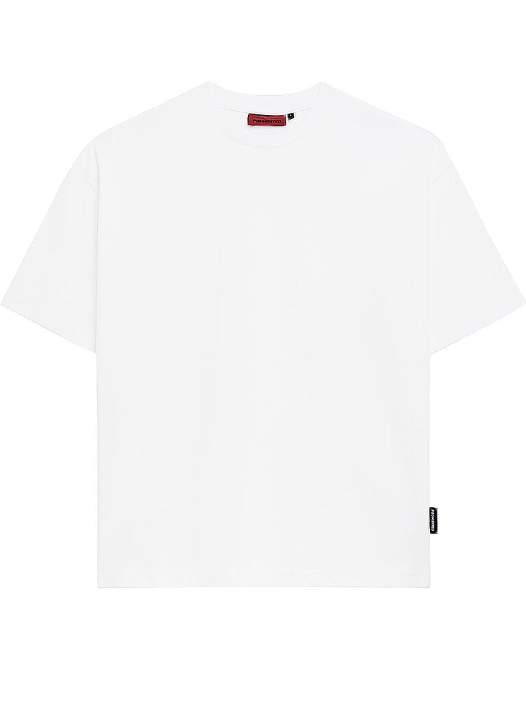 Camiseta de corte oversized blanco L