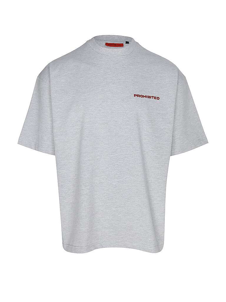 Prohibited Camiseta gris claro L